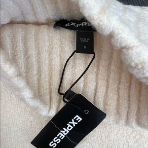 Express Turtleneck Knit Sleeveless Top